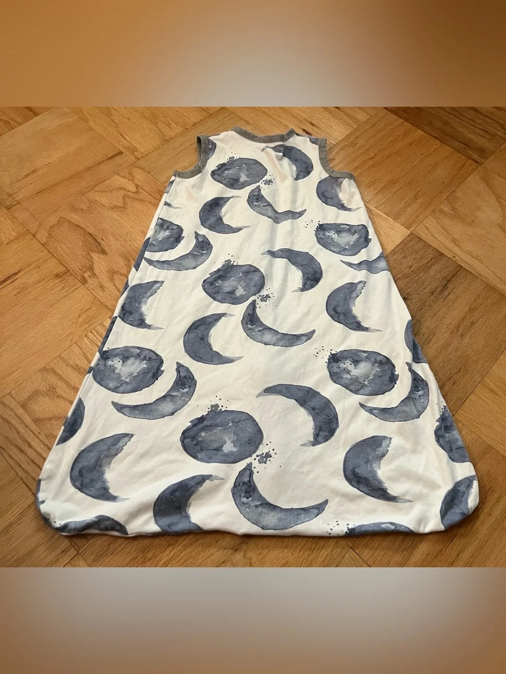 Burt’s Bees Baby Beekeeper Sleep Sack Medium Organic Cotton Moons 0.5 TOG